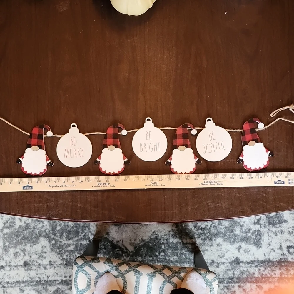 Gnome garland by Rae dunn